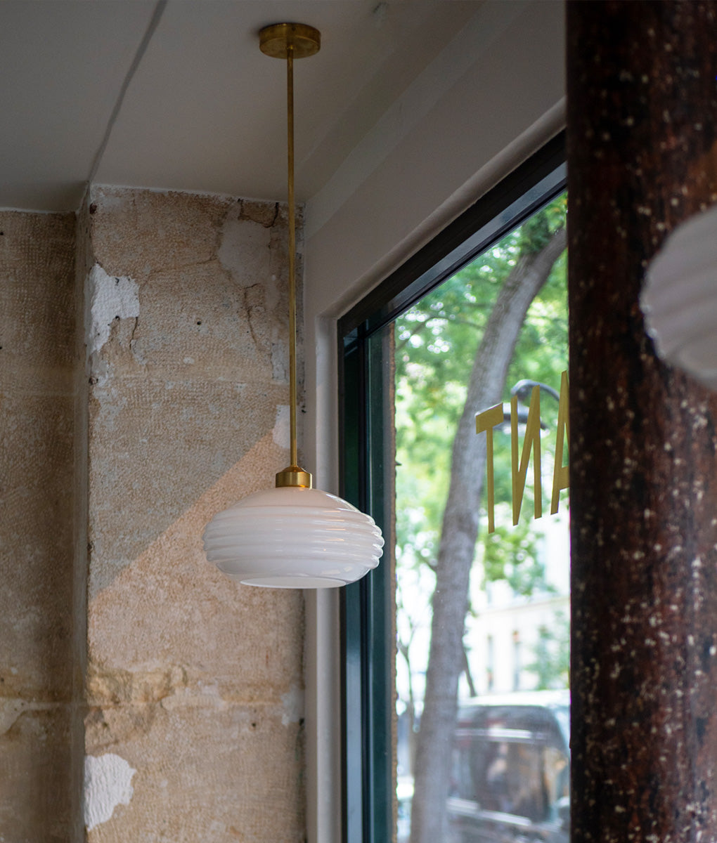 La Quincaillerie moderne - Suspension Bistro Laiton chez Formaticus