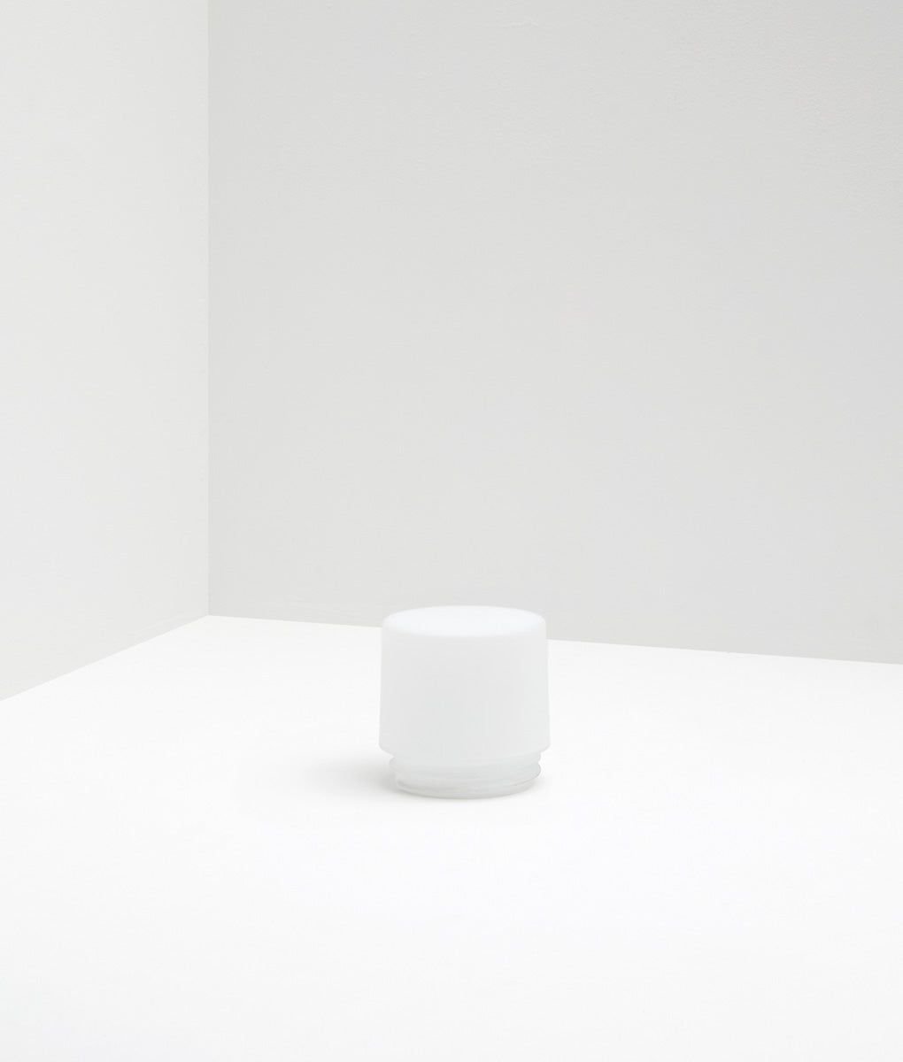 Verrerie "Punto" à visser en verre, filetage ø 84,5 mm