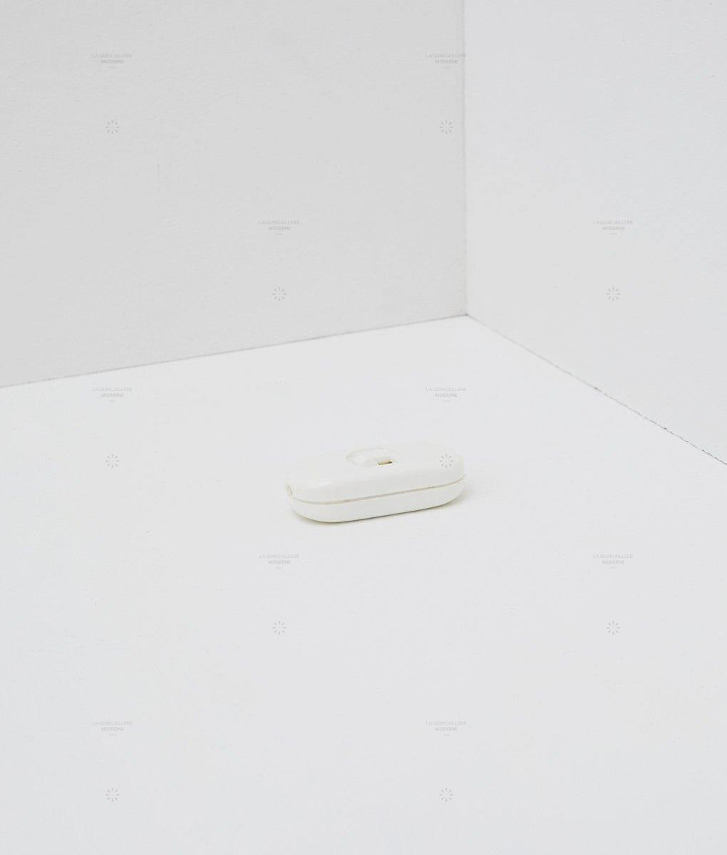 Interrupteur curseur "Castiglioni" blanc