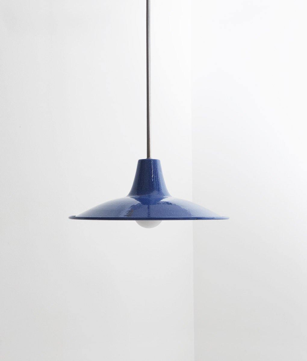Lustre "Élémentaire" métal, bleu nuit étoilé, moyen