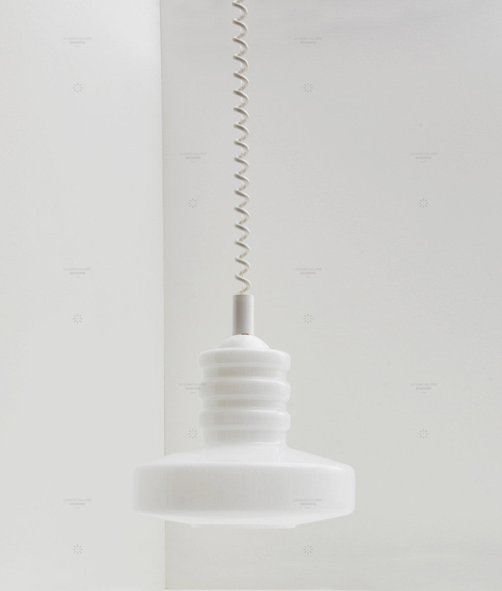 Suspension monte et baisse "Coup de fil", modèle I, câble blanc