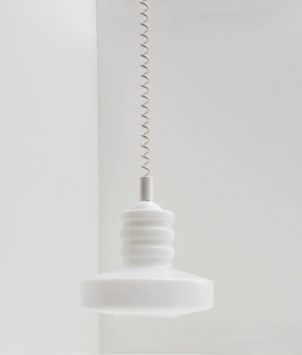 Suspension monte et baisse "Coup de fil", modèle I, câble blanc