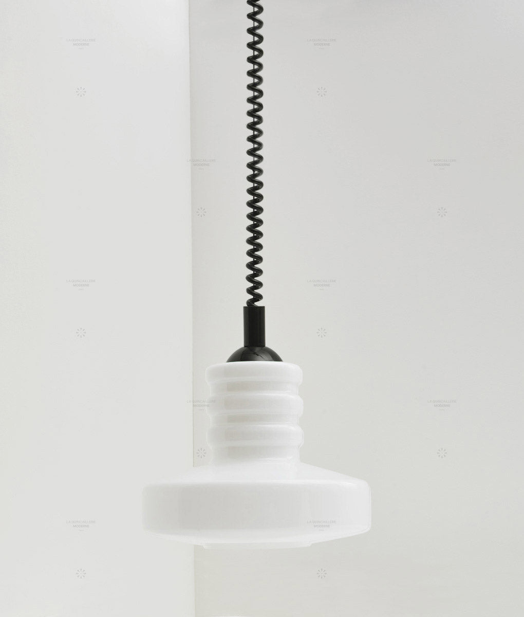 Suspension monte et baisse "Coup de fil", modèle I, câble noir