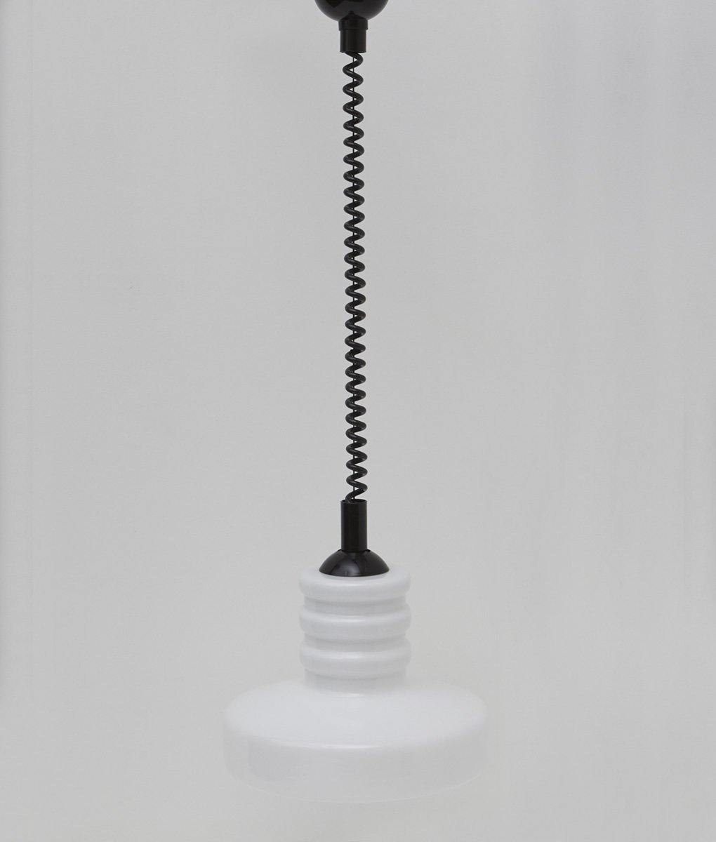Suspension monte et baisse "Coup de fil", modèle I, câble noir