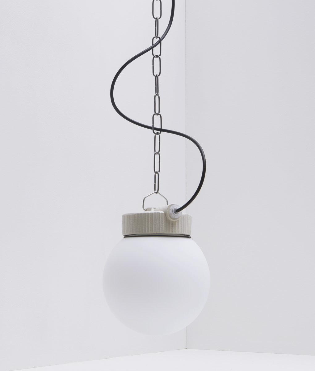 Suspension "Grège", câble noir - La Quincaillerie moderne