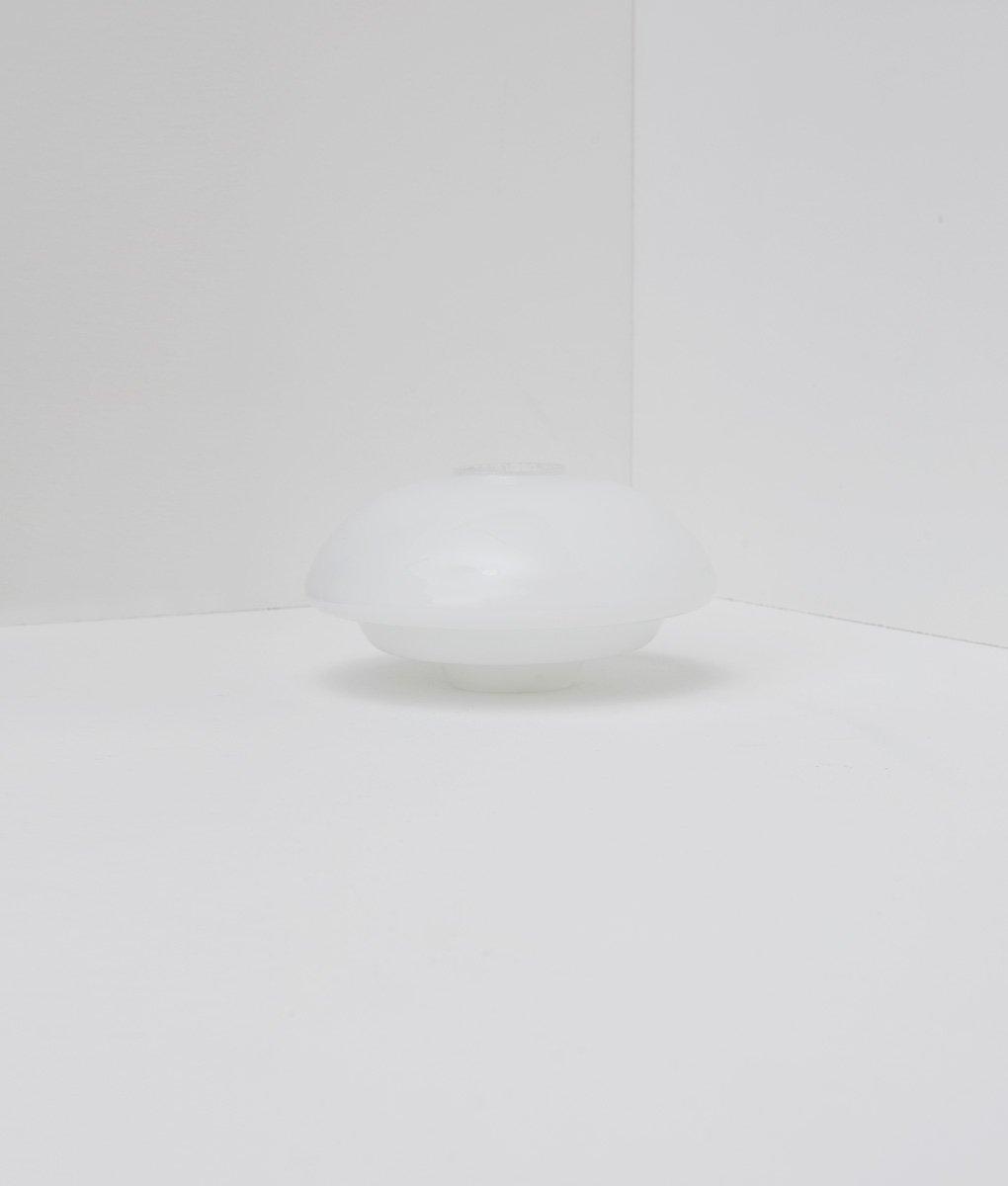 Verrerie artichaut à suspendre en opaline brillante