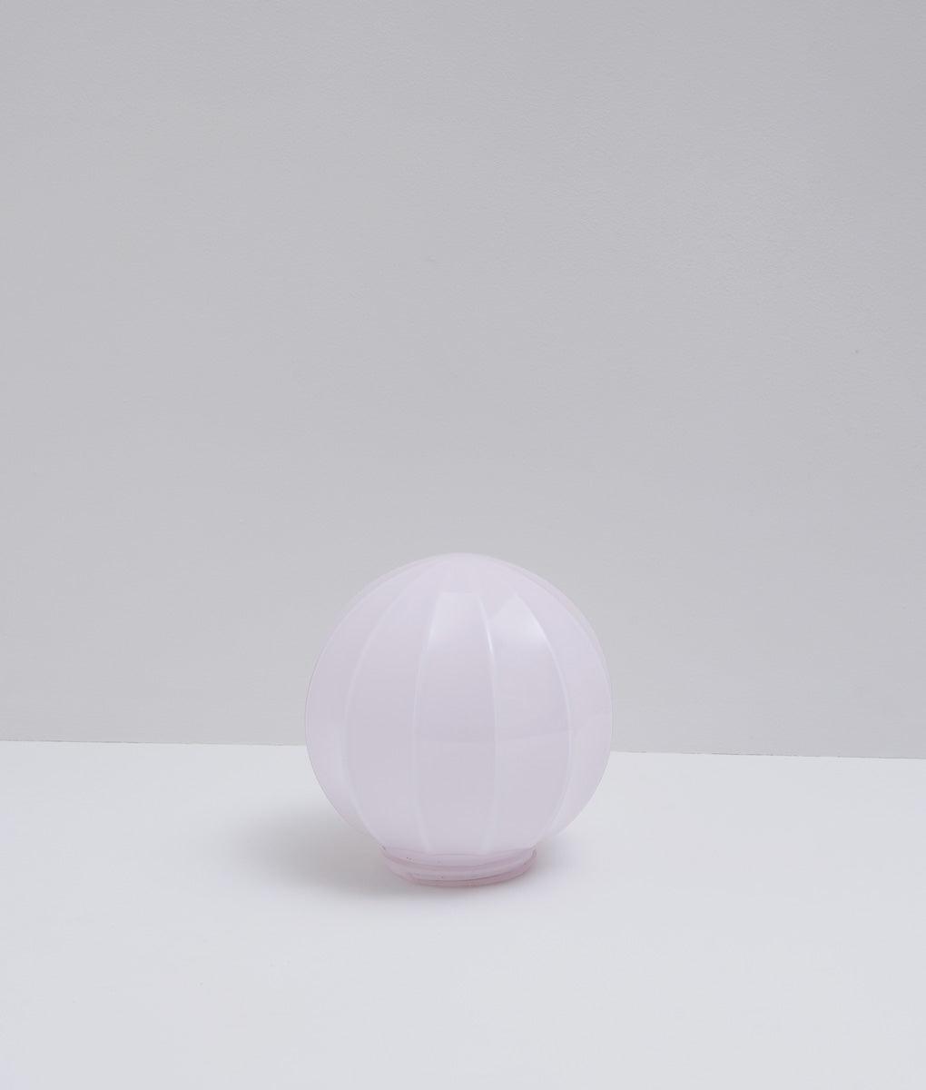 Verrerie "Fleur" à visser en opaline, filetage ø 84,5 mm - La Quincaillerie moderne