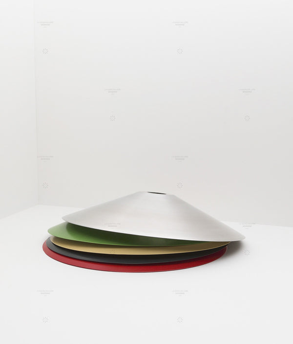 Abat-jour évasé en métal peint, grand modèle, collection - La Quincaillerie moderne