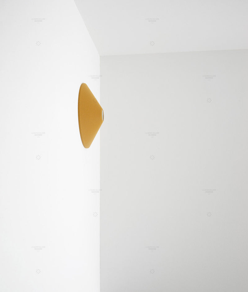 Porte-ampoule "Aimé", ocre, grand-modèle