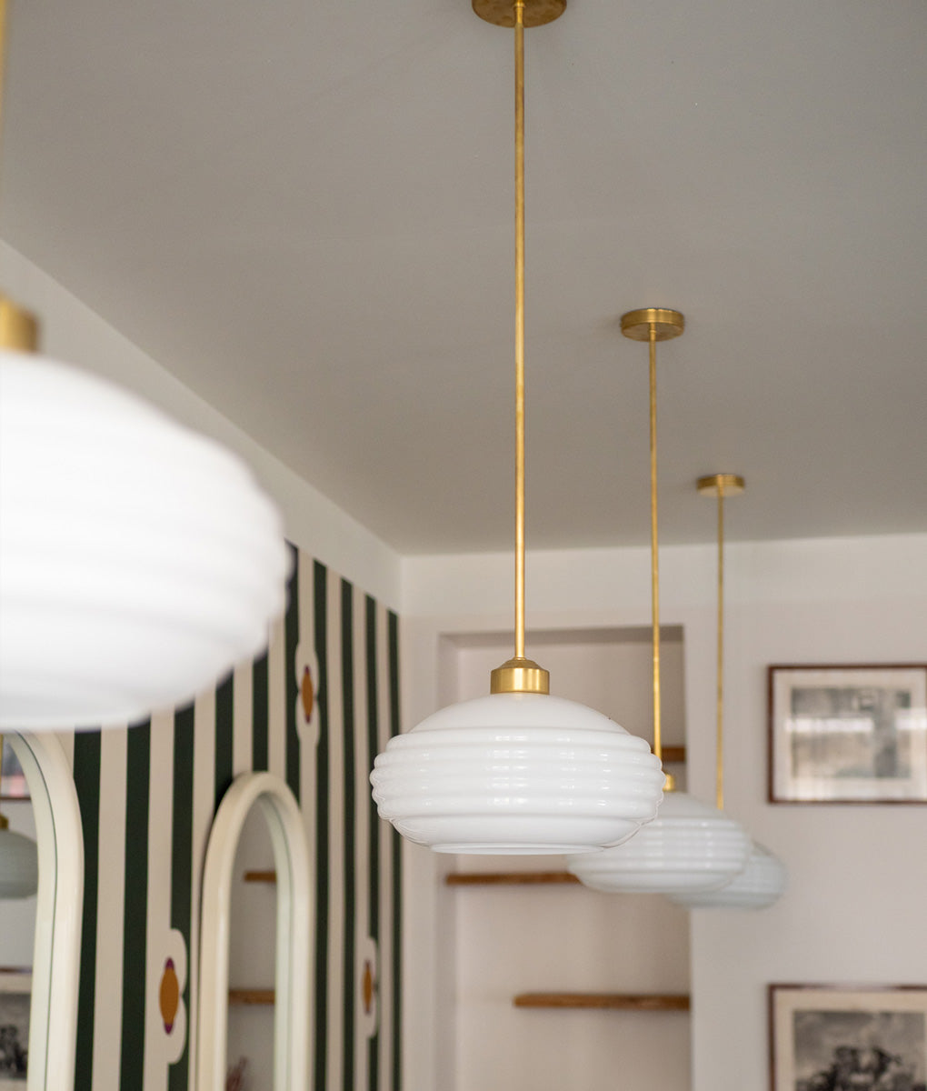 La Quincaillerie moderne - Suspension Bistro Laiton chez Formaticus
