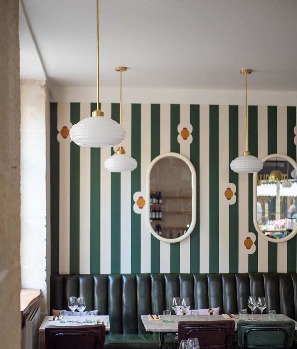 La Quincaillerie moderne - Suspension Bistro Laiton chez Formaticus