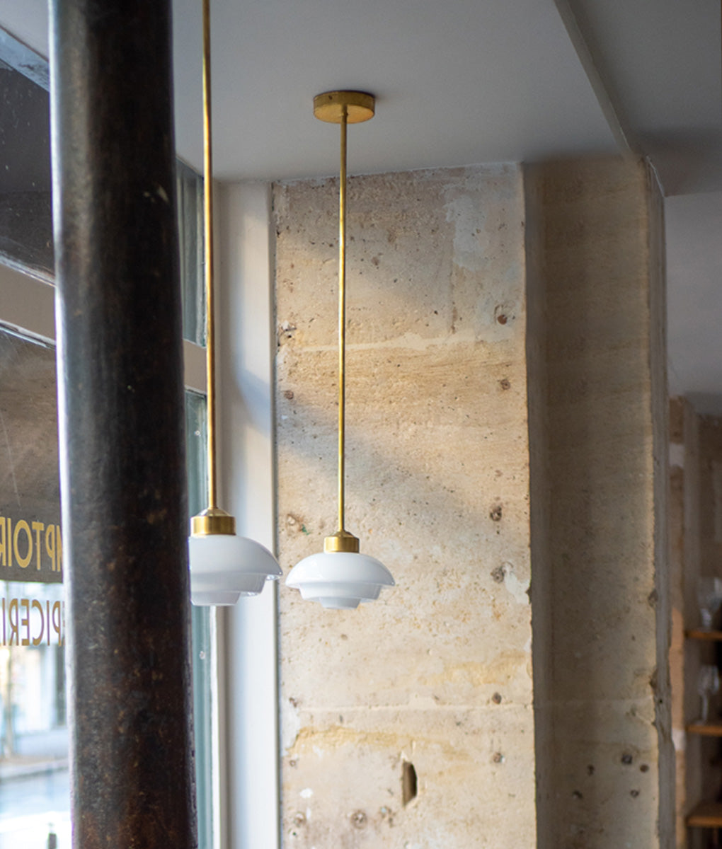 La Quincaillerie moderne - Suspension Bistro Laiton chez Formaticus