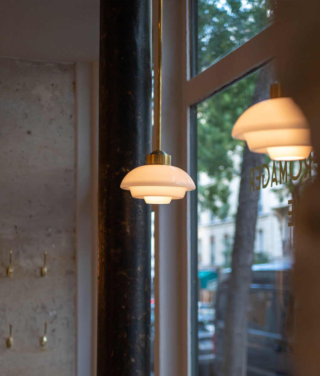 La Quincaillerie moderne - Suspension Bistro Laiton chez Formaticus