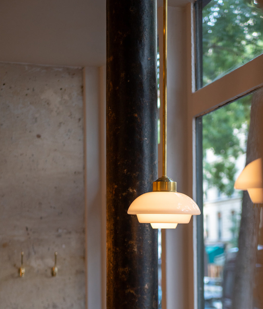 La Quincaillerie moderne - Suspension Bistro Laiton chez Formaticus