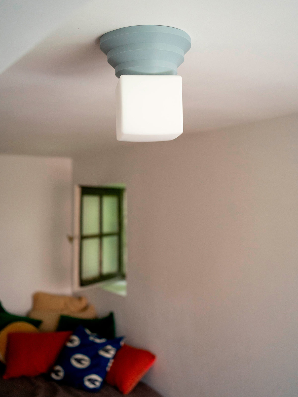 La Quincaillerie moderne - Plafonnier Colonnade, impression 3D, Opaline