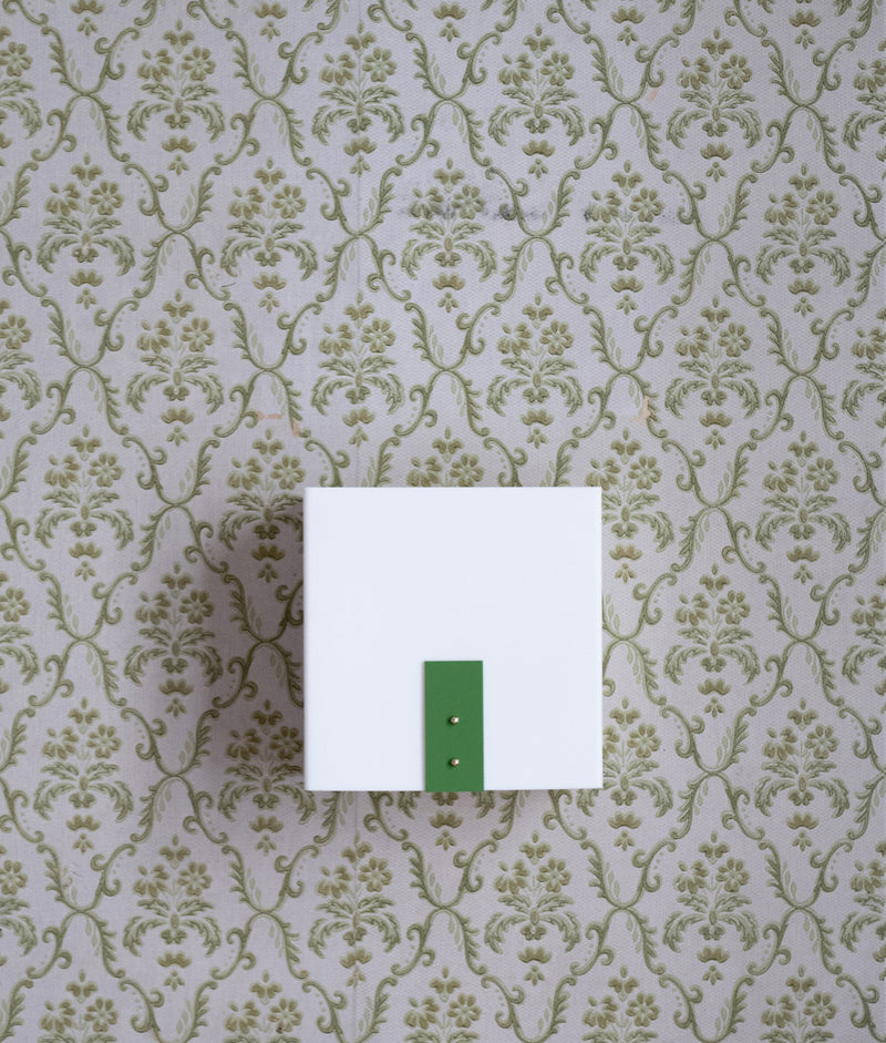 Applique "Rêve", figure rectangulaire vert 70
