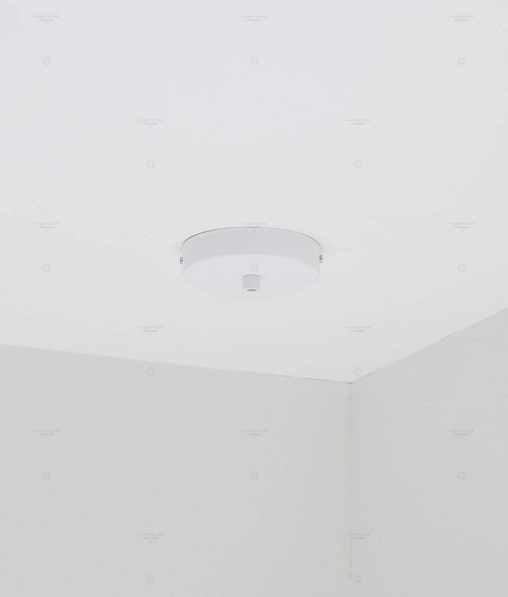 Pavillon en métal blanc sortie simple - La Quincaillerie moderne