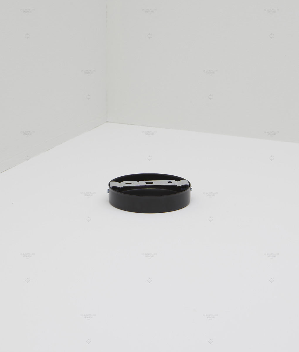 Pavillon en métal noir sortie simple - système de fixation