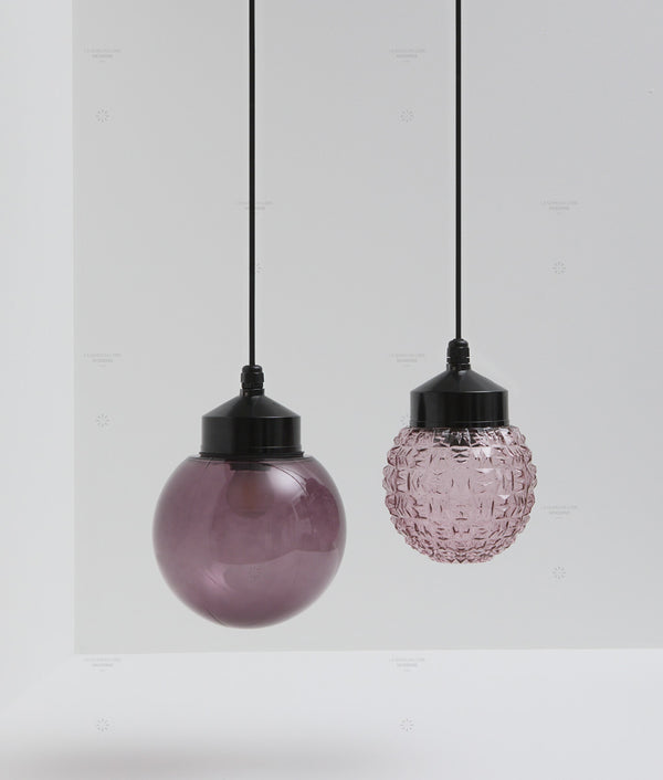La Quincaillerie moderne - Capsule "Lumières colorées" Suspension Bauhaus