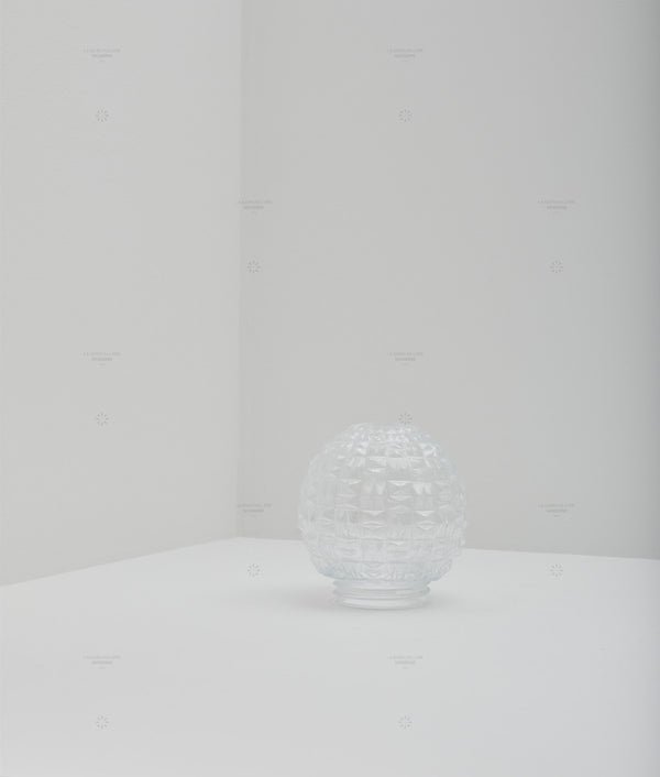 La Quincaillerie moderne - Verrerie à visser transparente, surface diamantée, filetage ø 84,5 mm