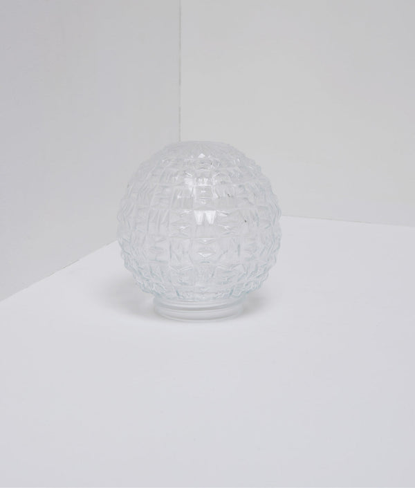 La Quincaillerie moderne - Verrerie à visser transparente, surface diamantée, filetage ø 84,5 mm