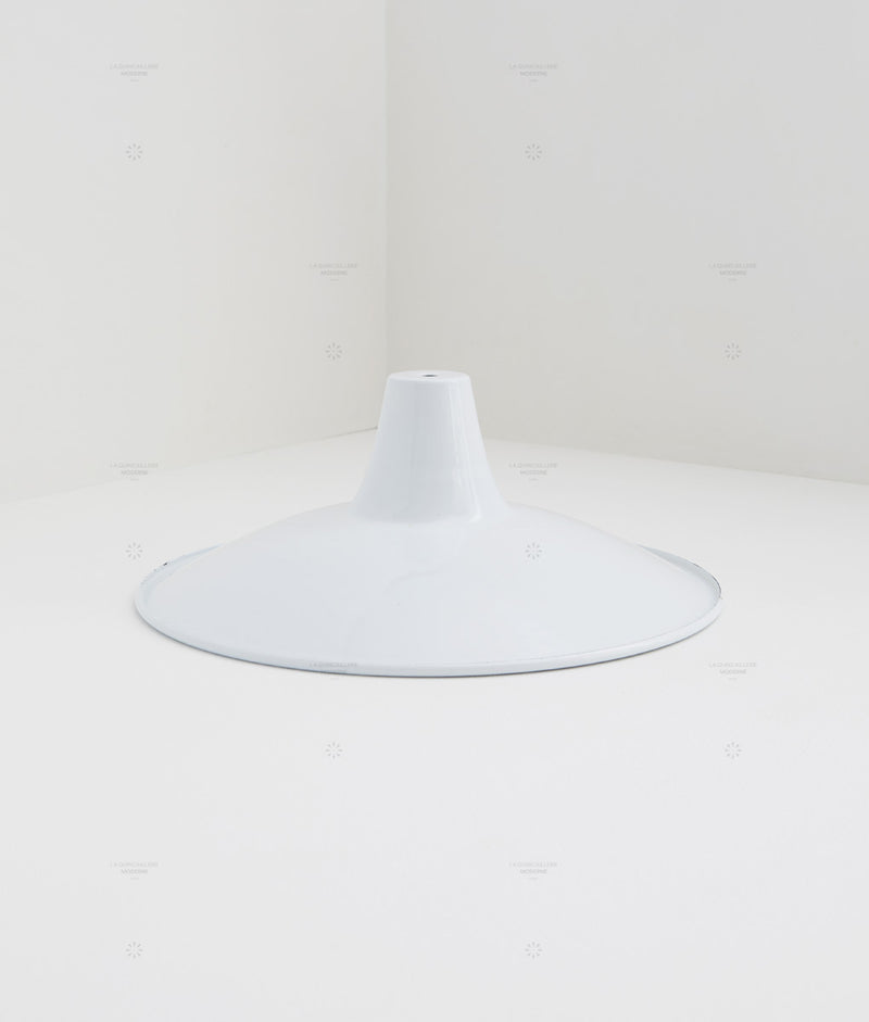 Abat-jour évasé en métal émaillé - La Quincaillerie moderne