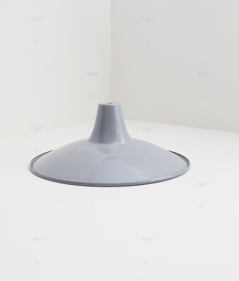 Abat-jour évasé en métal émaillé - La Quincaillerie moderne