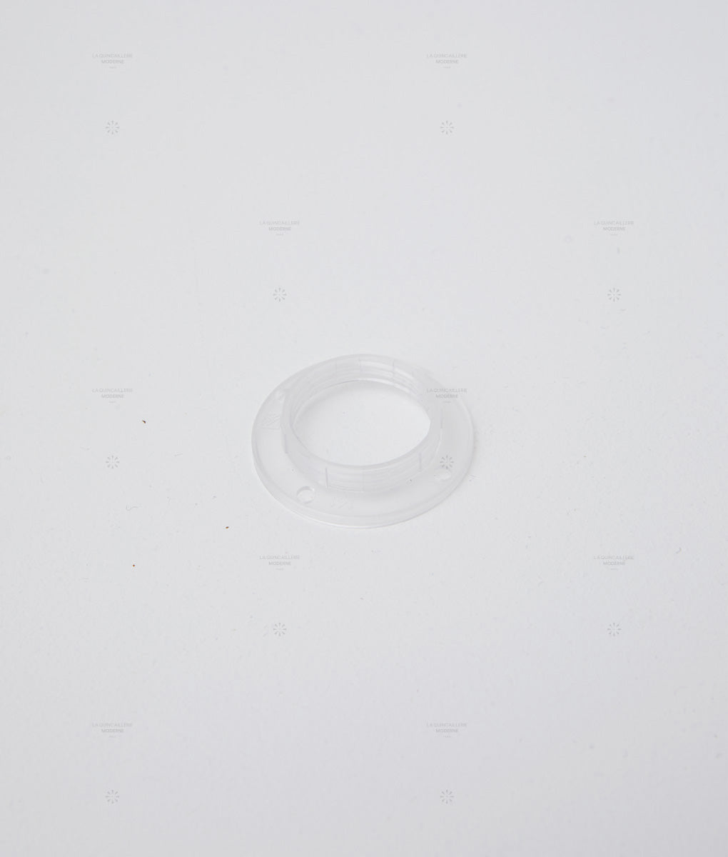 Grande bague pour douille E14 transparente