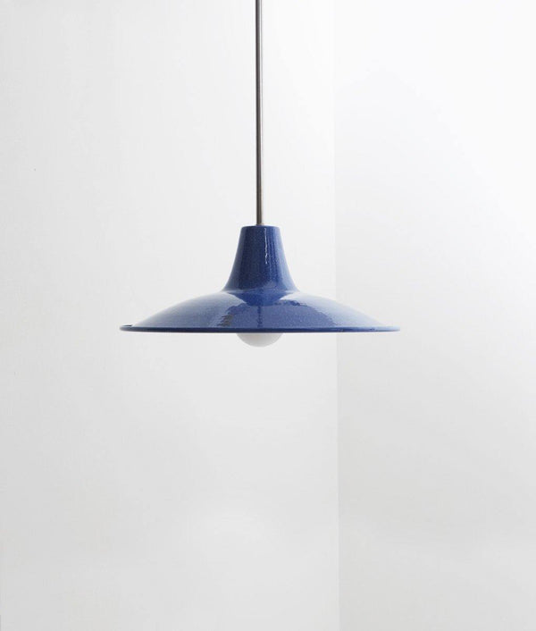 Lustre "Élémentaire" métal, bleu nuit étoilé, petit