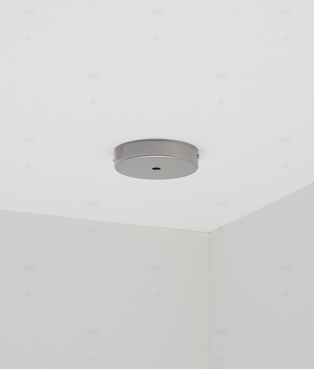 Pavillon en métal brut sortie simple