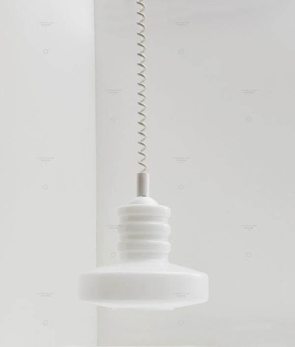 Suspension monte et baisse "Coup de fil", modèle I, câble blanc