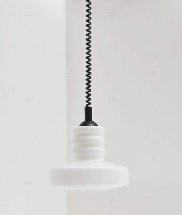 Suspension monte et baisse "Coup de fil", modèle I, câble noir