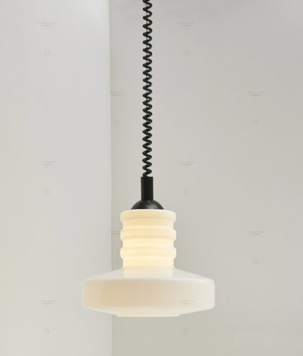 Suspension monte et baisse "Coup de fil", modèle I, câble noir
