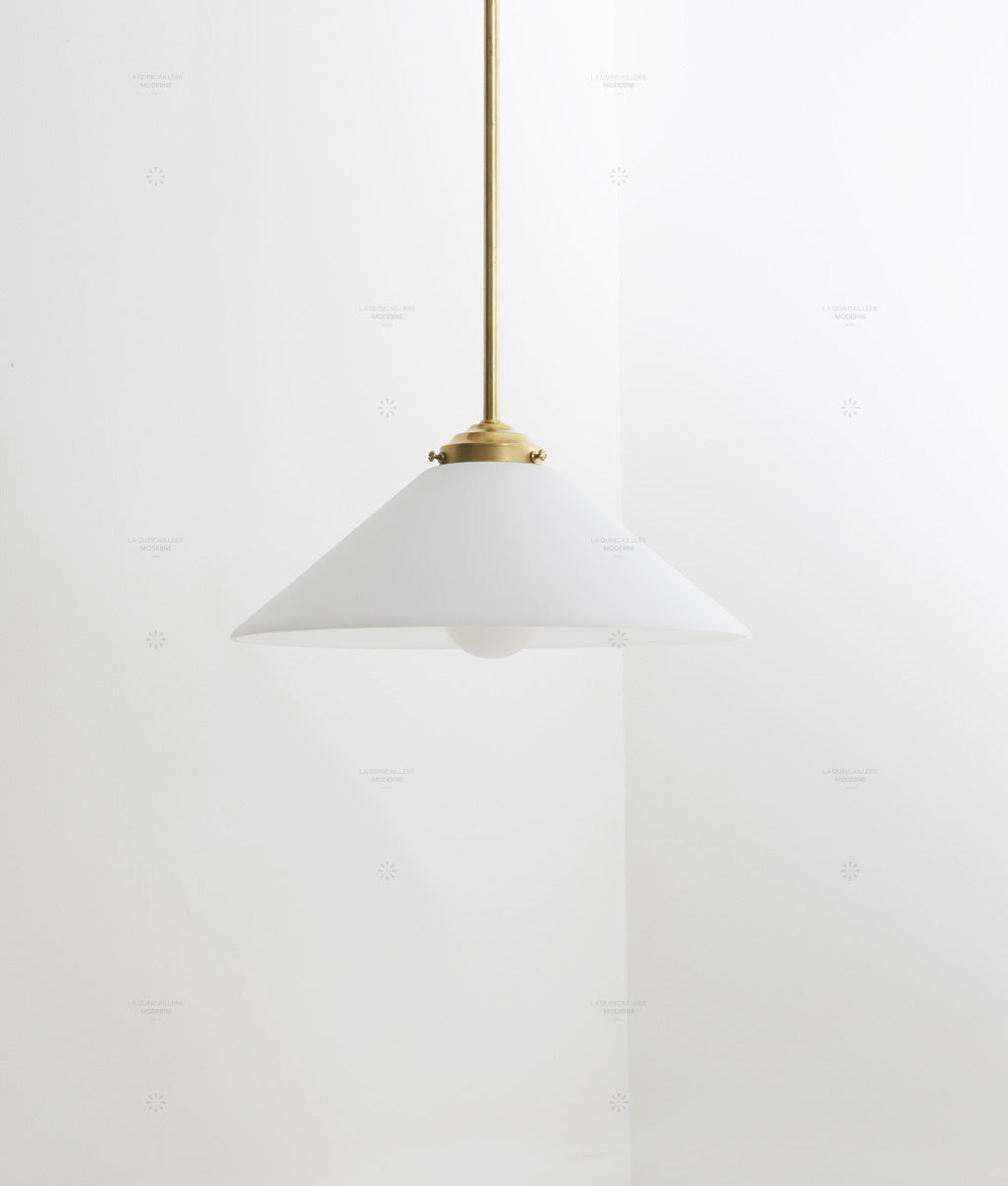 Suspension "Empereur", blanc, petite