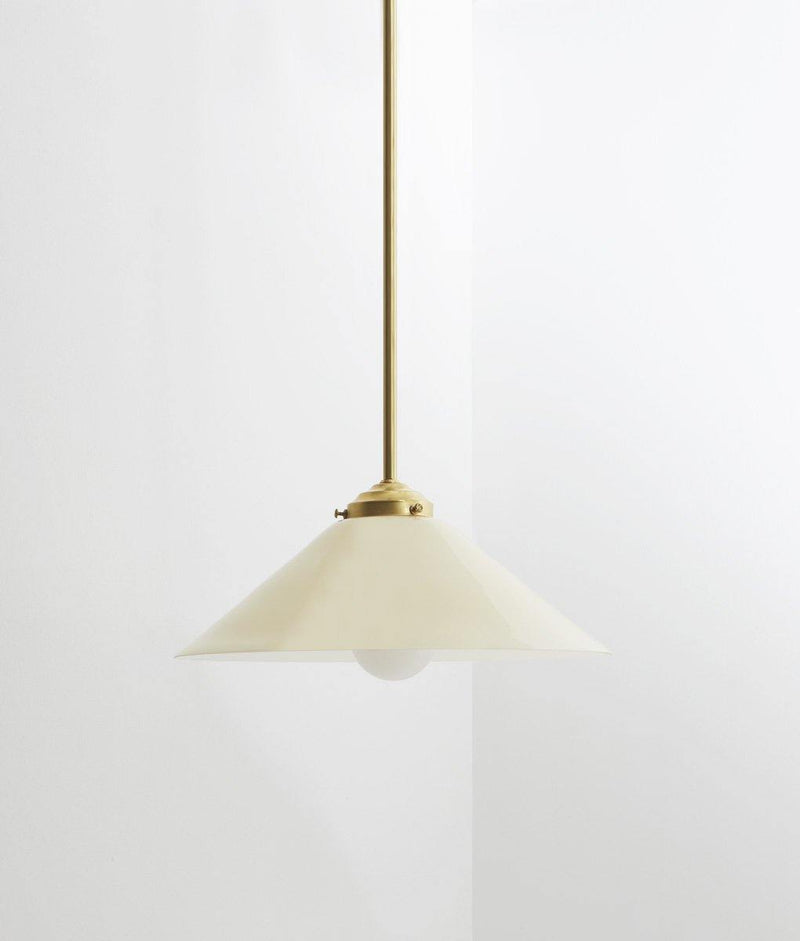 Suspension "Empereur", crème, grande
