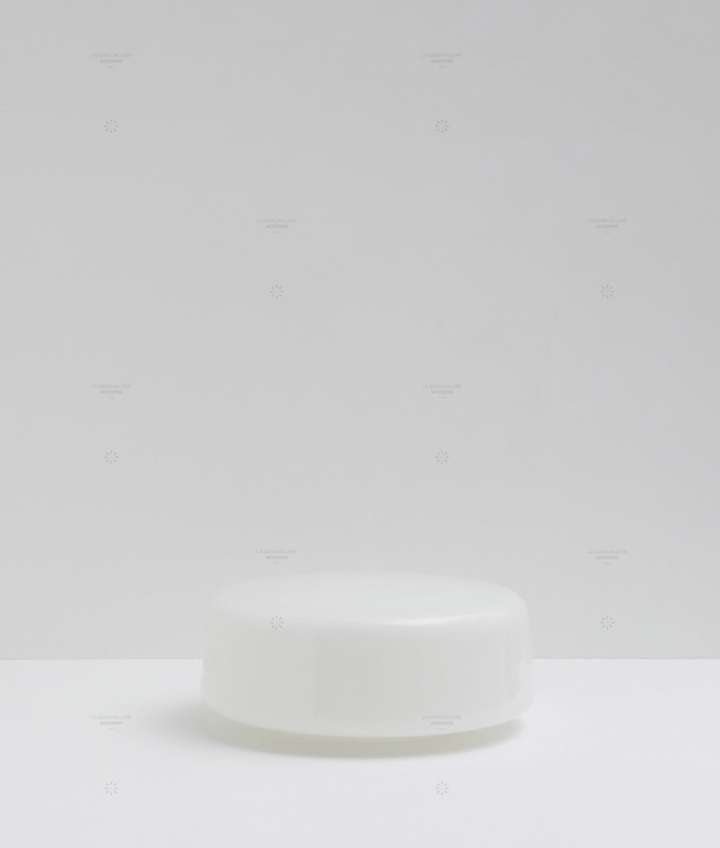 Verrerie de remplacement pour les plafonniers "Circulations", circulaire, petit modèle, opaline satinée - La Quincaillerie moderne