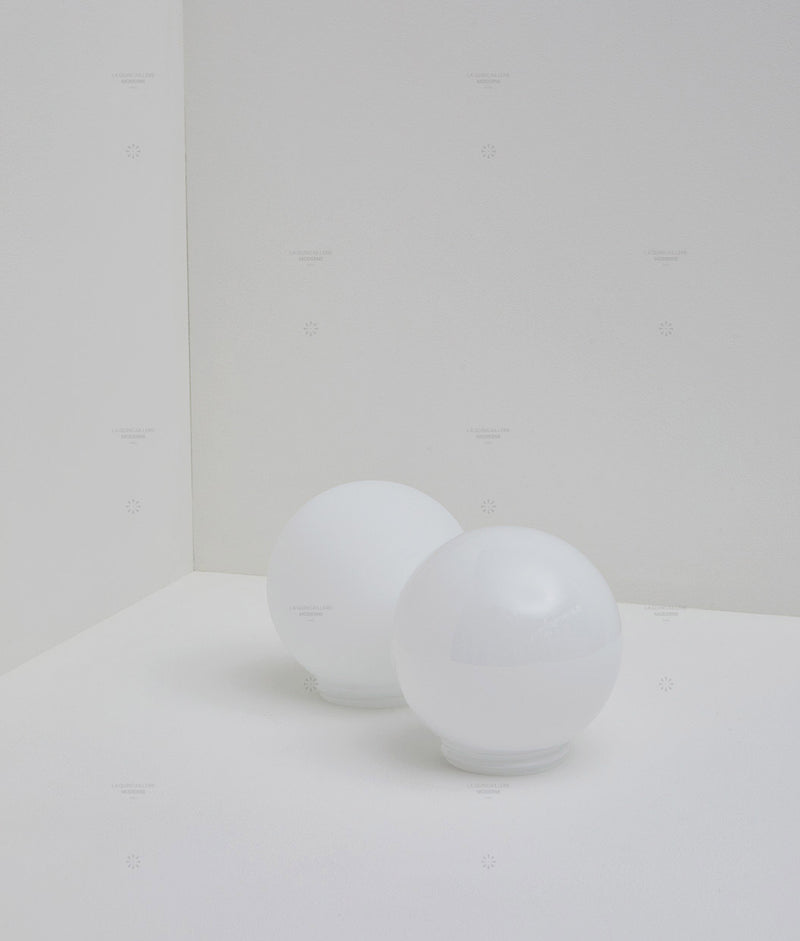 Appliques "Bauhaus", différentes finitions de la verrerie