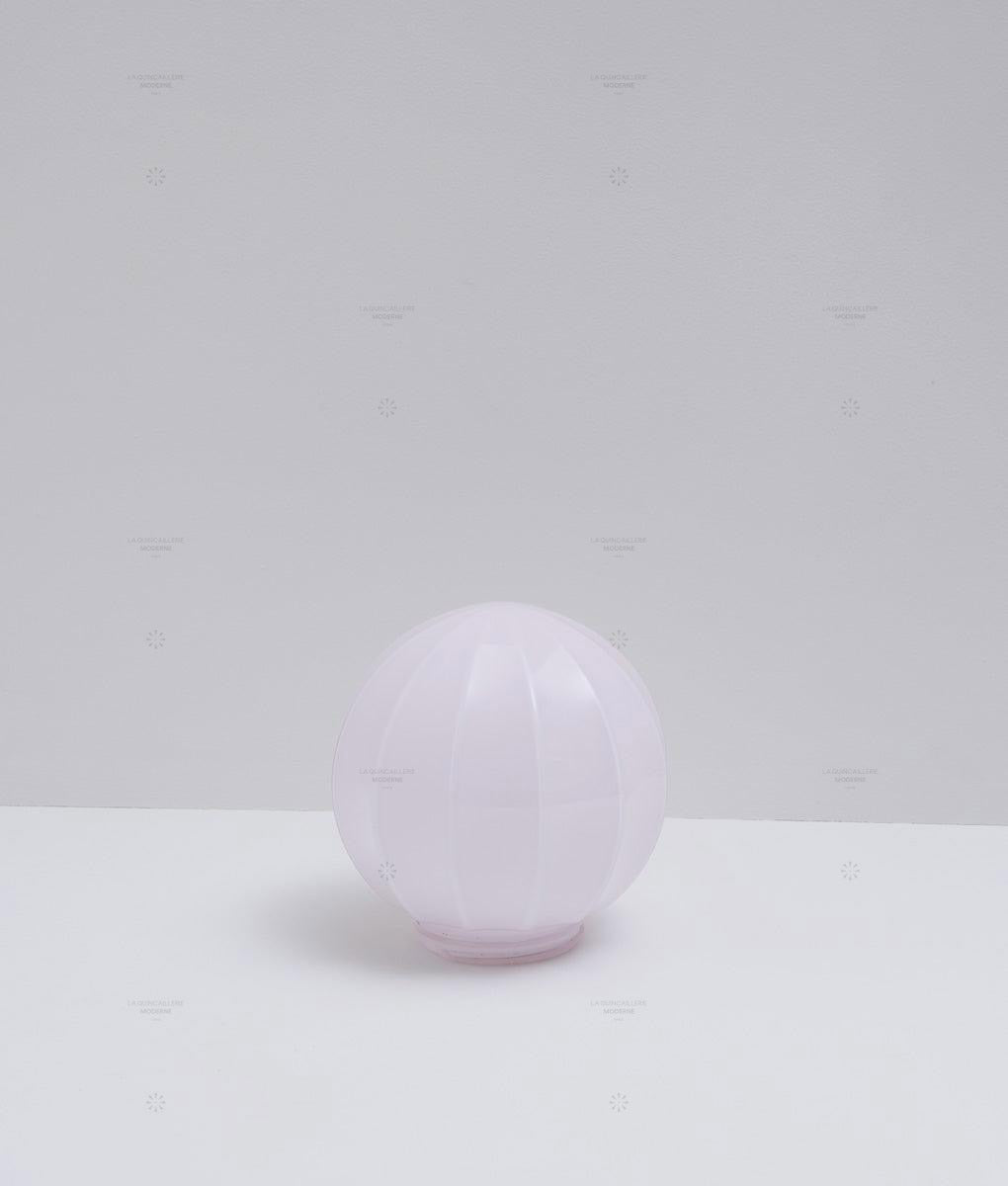 Verrerie "Fleur" à visser en opaline, filetage ø 84,5 mm - La Quincaillerie moderne