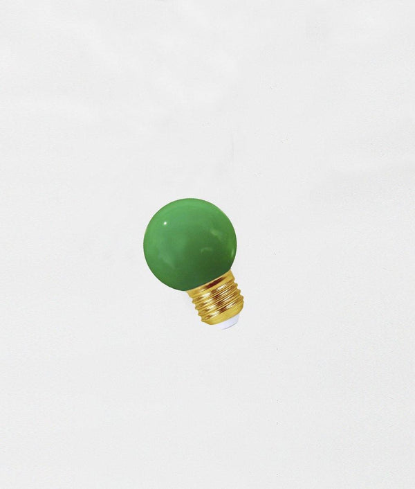 Ampoule LED E14 G45 verte, guinguette, ping pong