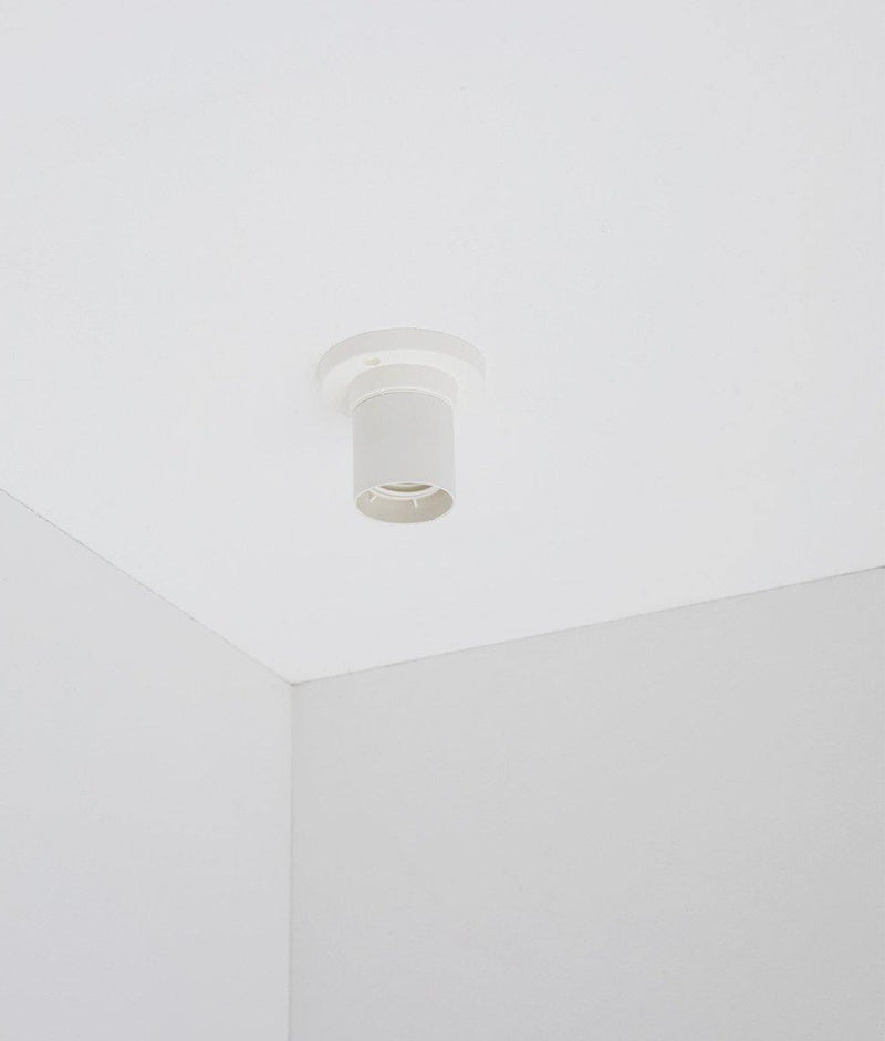 Embase pour fixation de câble apparent au mur ou au plafond fixation.