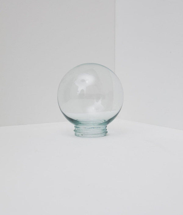Verrerie boule à visser en verre transparent