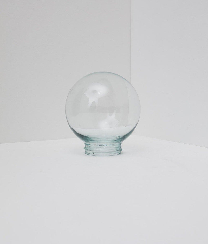 Verrerie boule à visser en verre transparent