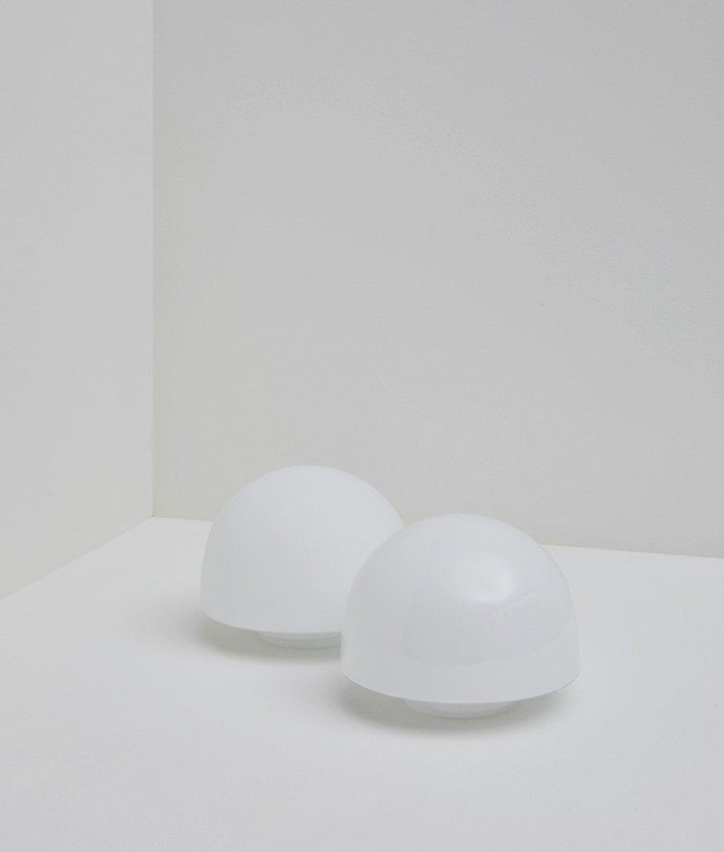 Appliques "Bauhaus", différentes finitions de la verrerie